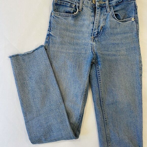 Zara Blue Jeans Size 0 - Picture 2 of 2